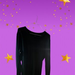 Armani Exchange Black Long Sleeve Shirt